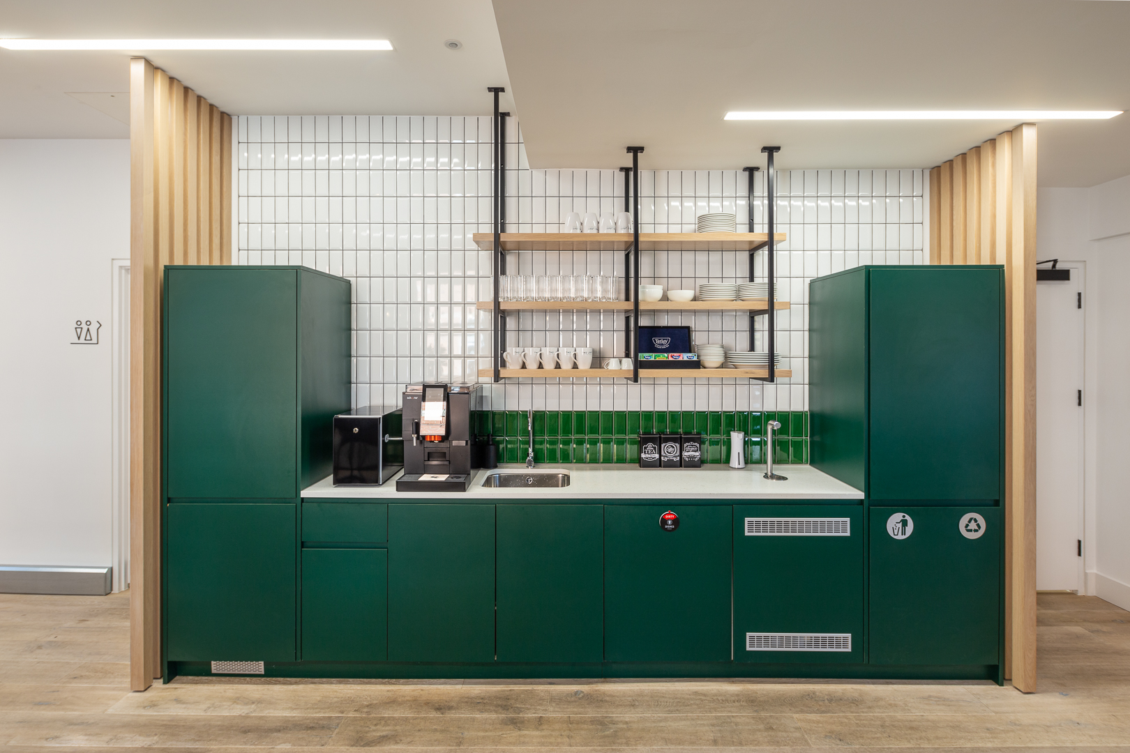 Kitchen space in The Loft, Queen's Park