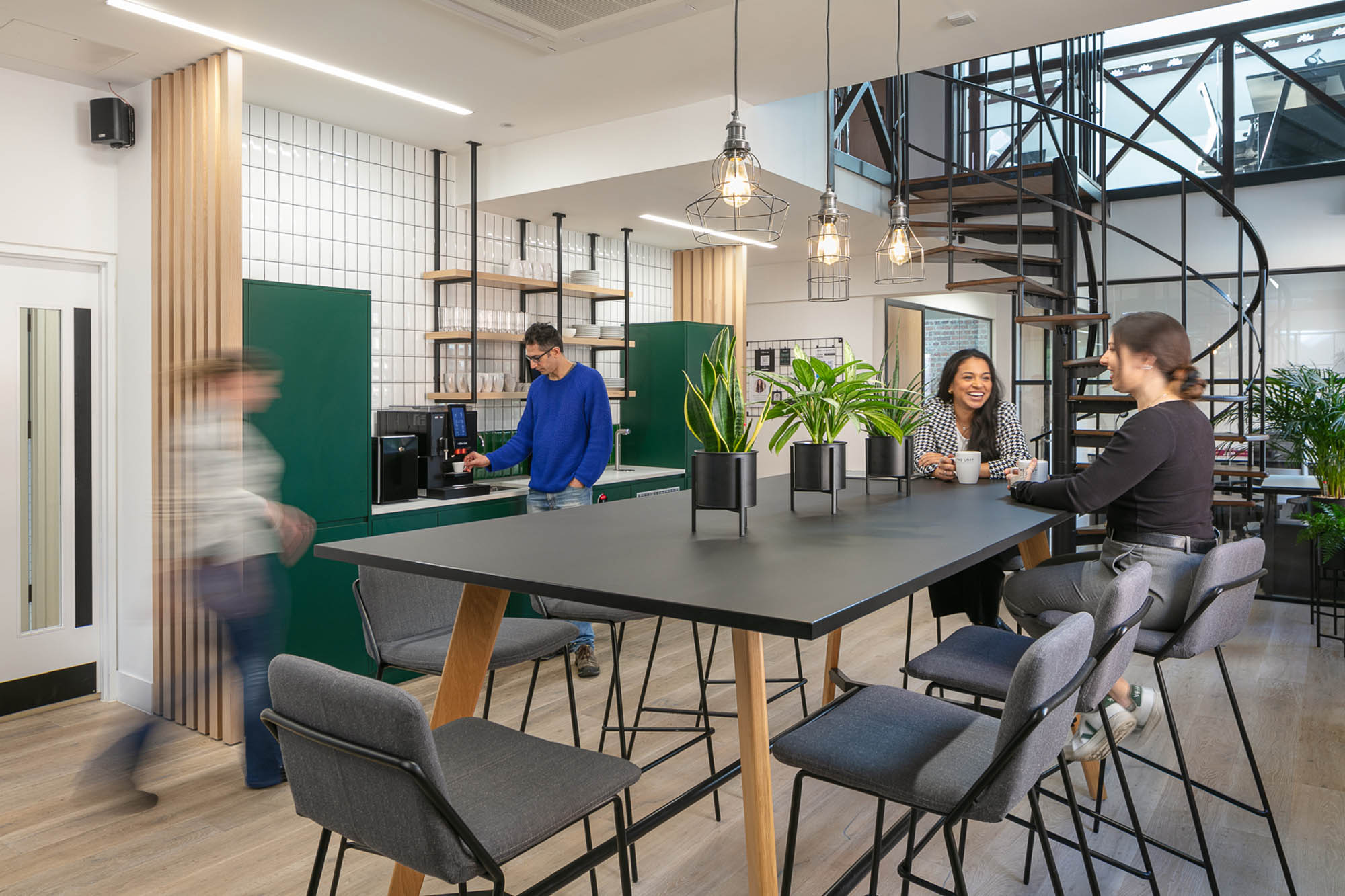 Coworking space at The Loft, Queens Park, London