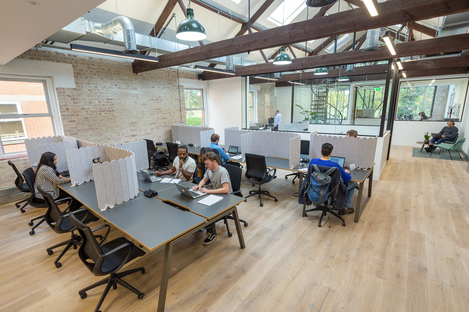 Coworking space at The Loft, Queens Park, London