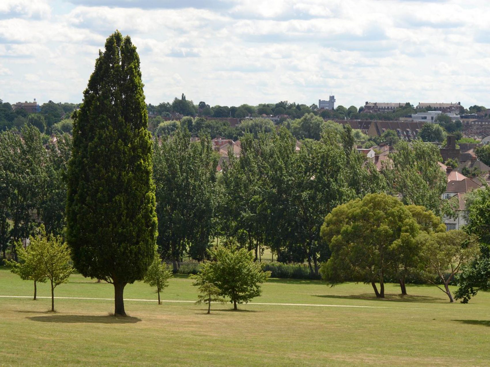 View from Gladstone Park, Cricklewood