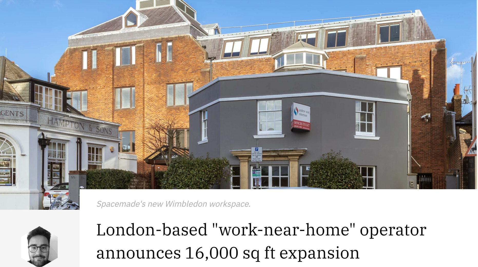Press: London Based Work-Near-Home Operator Announces 16,000 sq ft Expansion – BDaily