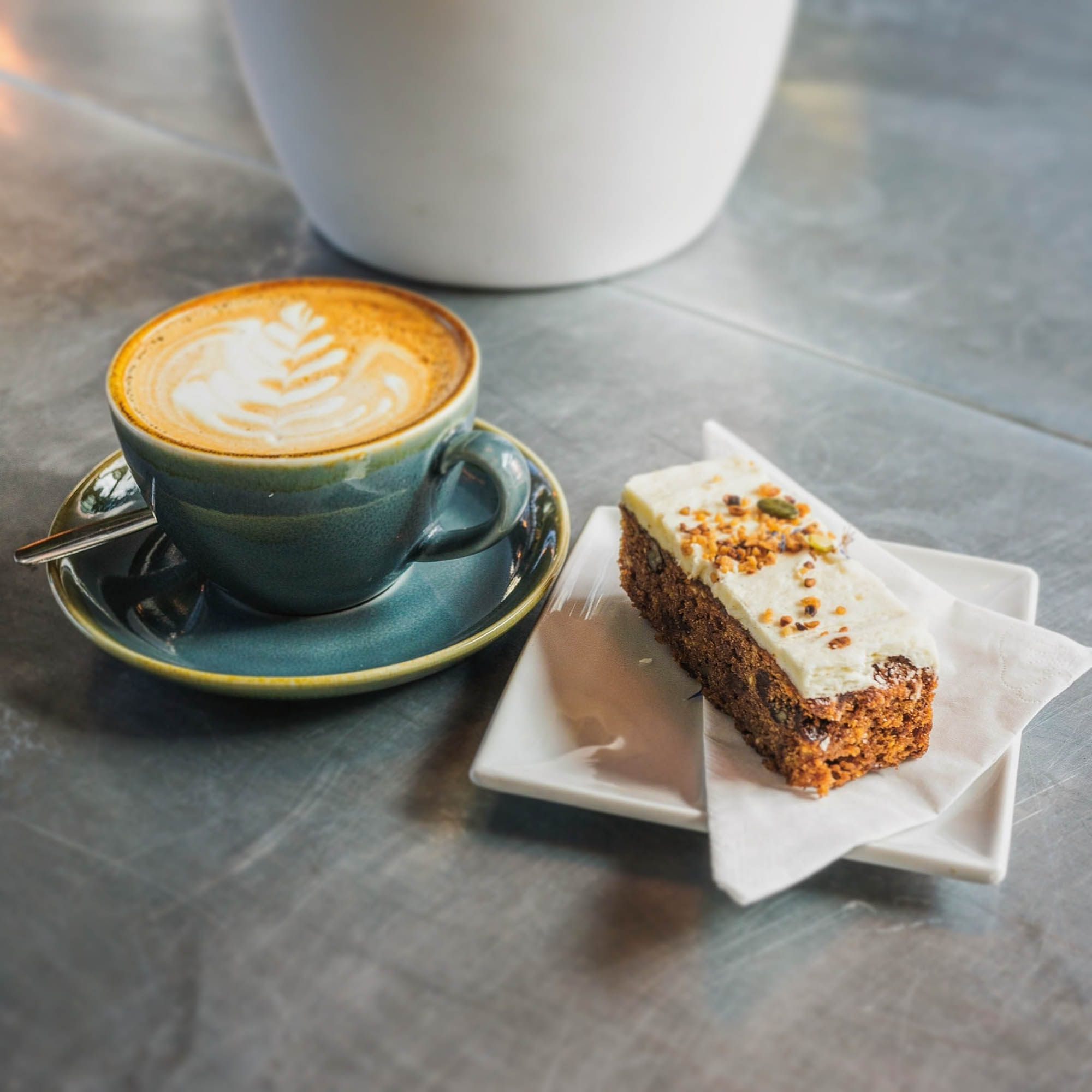 Coffee and cake at Sociable Folk- Leeds