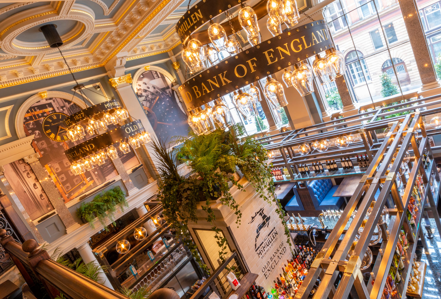 Decor shot of The Old Bank of England The Strand