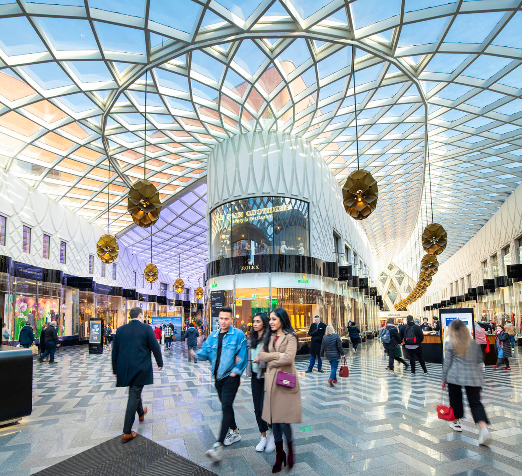 Trinity and Victoria Gate shopping in Leeds