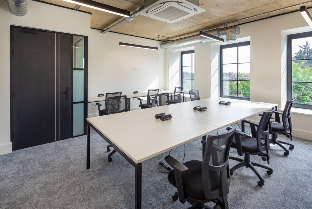 Flexible office space at Riley Studios by Spacemade, in Archway