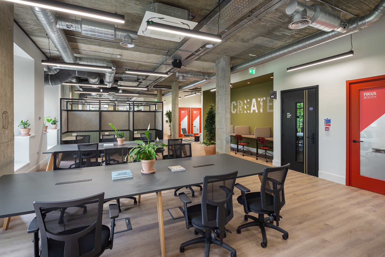 Flexible office space at Riley Studios by Spacemade, in Archway