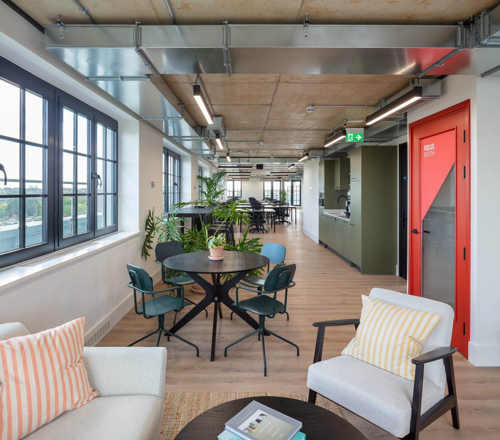 Flexible office space at Riley Studios by Spacemade, in Archway