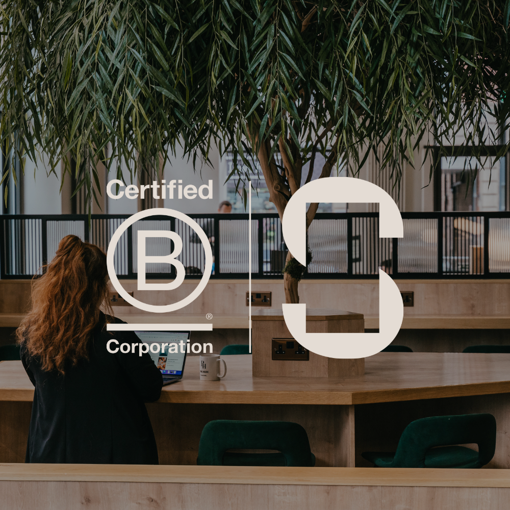 We're a proud B Corp We're a proud B Corp